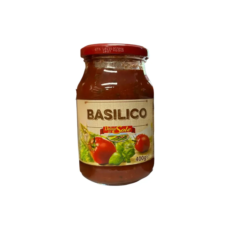 Delizie dal Sole Tomatensosse Basilico 400g