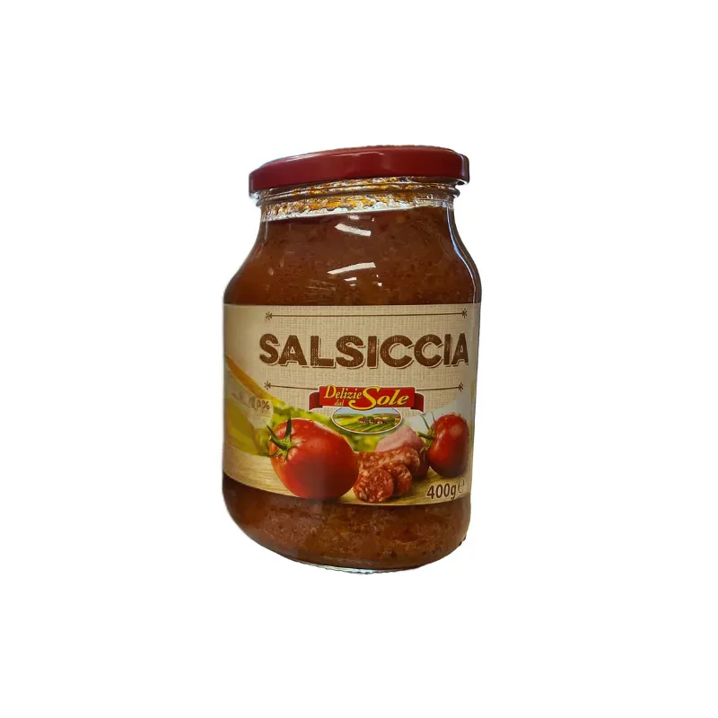 Delizie dal Sole Tomatensosse Salsiccia 400g