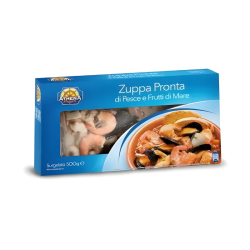 ATHEA Zuppa Pronta di Pesce e Frutti di Mare 500g
