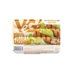 Vege Würstel Pollo e Tacchino 100g