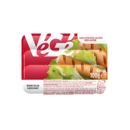 Vege Würstel di Puro Suino 100g