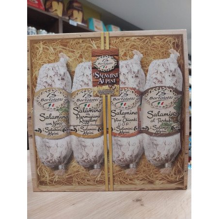Cassetta Regalo Salamini Bortolotti 4 Gusti | Dolce Vita Minimarkt
