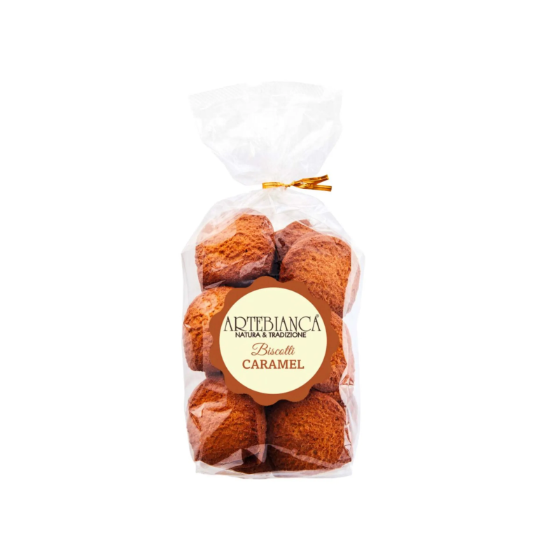 Arte bianca Biscotti Caramel 400g