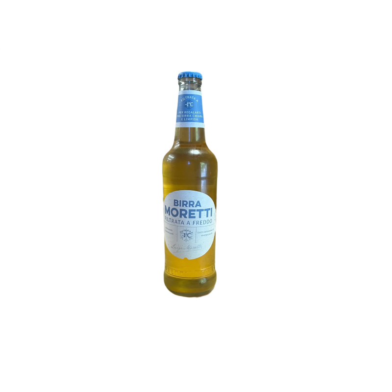 Birra Moretti Filtrata a Freddo 0,5cl