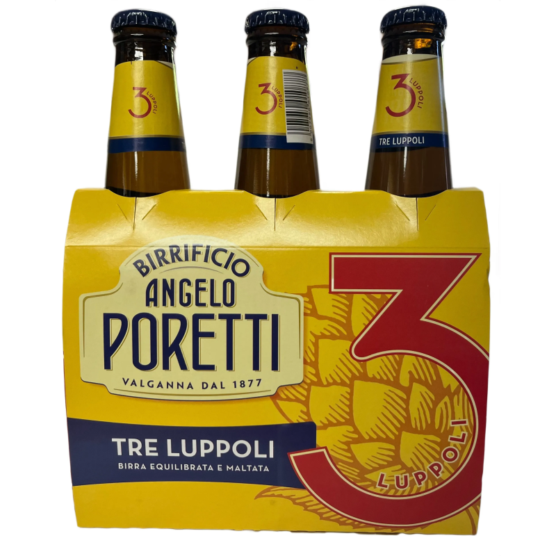 Birra Angelo Poretti 3*33cl