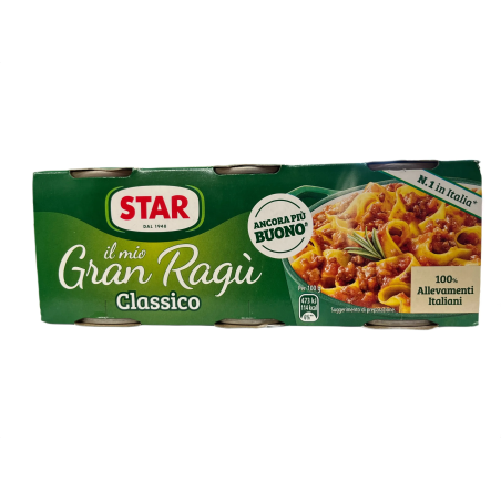 Star Il Mio Gran Ragu Classico 3*100g